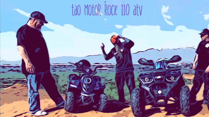 ​taomotor atv offroad review assembly LuchMob 110cc Rock